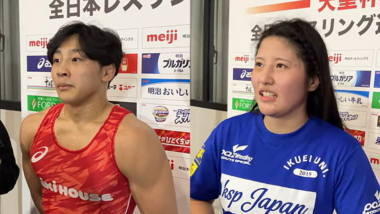 【動画インタビュー】2025年天皇杯全日本選手権／第1日・優勝選手