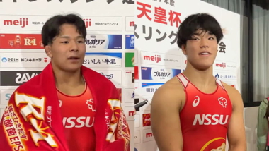 【動画インタビュー】2025年天皇杯全日本選手権／第2日・優勝選手