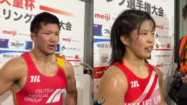 【動画インタビュー】2025年天皇杯全日本選手権／第3日・優勝選手