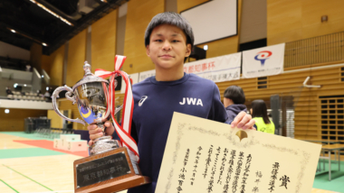 福井寧桜（JWA）ら5選手が2年連続優勝…2025年東京都知事杯全国中学選抜U15選手権・男子フリースタイル