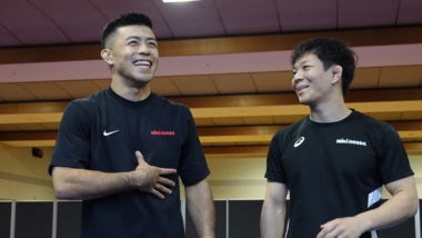 全日本選手権へ向けて「めちゃくちゃ緊張します」と文田健一郎（ミキハウス）、樋口黎（同）は不出場を明言