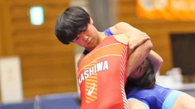 【写真集】2025年全国中学選抜U15選手権／決勝（男子グレコローマン）