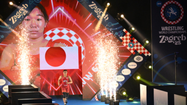 UWW「モスト・ドミナント・レスラー」（最健闘選手）女子部門に元木咲良（育英大助手）