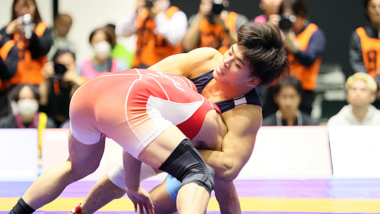 現役世界王者対決は青柳善の輔（クリナップ）が勝つ、女子62kg級は尾﨑野乃香（慶大）…2025年天皇杯全日本選手権・最終日