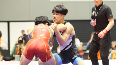 【写真集】2025年全日本選手権／決勝（男子グレコローマン）