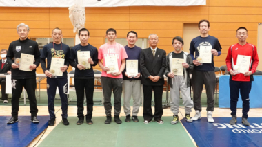 10回出場選手・還暦選手・古希選手を表彰…全日本マスターズ連盟
