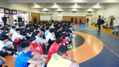 2月13日（金）～15日（日）に天理大で第4回「San-E Cup関西オープン・レスリングフェスティバル」を開催