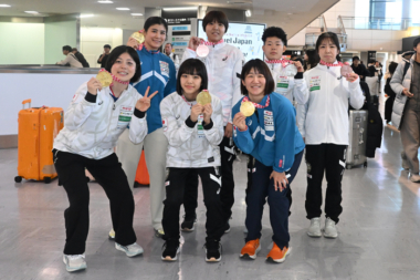 2026年ザグレブ・オープン（クロアチア）出場の女子チームが帰国