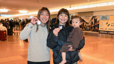 「クリッパン女子国際大会」（スウェーデン）出場の女子2選手が帰国