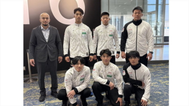 2026年ランキング大会・第1戦「ザグレブ・オープン」（クロアチア）出場の男子グレコローマン・チームが出発