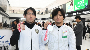 2026年ザグレブ・オープン（クロアチア）出場の男子フリースタイル・チームが帰国