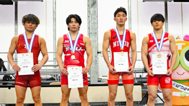 【写真集】2026年U23全日本選手権・男子フリースタイル表彰式