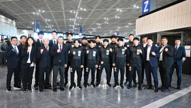 2026年アジア選手権（キルギス）出場の男子グレコローマン・チームが出発