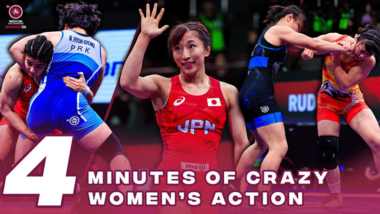 【UWW動画】2026年アジア・選手権／女子・豪快な技ハイライト