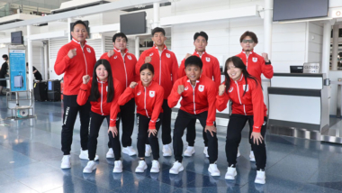 4.28～29アジアビーチゲームズ（中国・三亜）出場の日本チームが出発