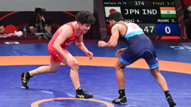 【写真集】2026年アジア選手権／男子フリースタイル79kg級・ガレダギ敬一（早大）