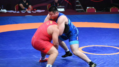 【写真集】2026年アジア選手権／男子グレコローマン130kg級・奈良勇太（警視庁）