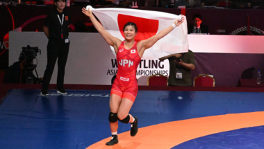 尾﨑野乃香（慶大OG）が優勝、国別対抗得点は2位…2026年アジア選手権・第5日（1）