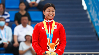矢野楓奈（帝塚山大）が銅メダル…2026年アジアビーチゲームズ・レスリング競技最終日