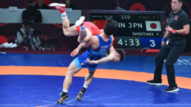 【写真集】2026年アジア選手権／男子グレコローマン60kg級・塩谷優（自衛隊）