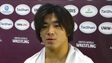 【インタビュー動画】2026年アジア選手権／男子フリースタイル74kg級・青柳善の輔（クリナップ）