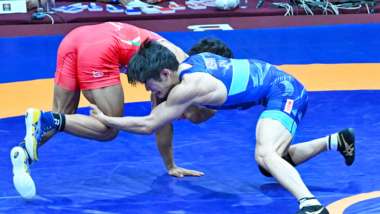 【写真集】2026年アジア選手権／男子フリースタイル61kg級・長谷川敏裕（三恵海運）