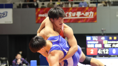 【5.21～24明治杯全日本選抜選手権・展望（8）】吉田泰造（日体大）と阪部創（自衛隊）の激突が実現するか…男子グレコローマン87kg級