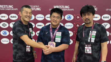 吉田信太（長崎・島原工高）が銅メダル…2026年U17アジア選手権・第1日（男子グレコローマン）