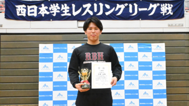 【写真集】2026年西日本学生春季リーグ戦／個人表彰