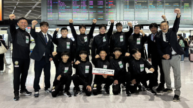 U17アジア選手権（ベトナム）出場の男子グレコローマン・チームが出発