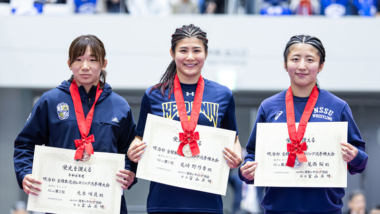 【写真集】2026年明治杯全日本選抜選手権／表彰式（女子）
