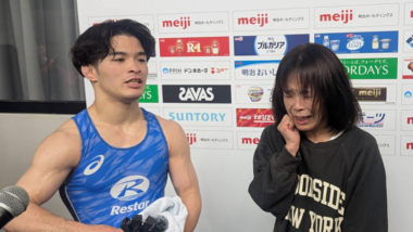 鈴木絢大（レスター）が昨年王者と全日本王者を連破し日本代表権を獲得…2026年明治杯全日本選抜選手権・最終日