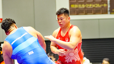 【5.21～24明治杯全日本選抜選手権・展望（2）】大会最多のV9へ挑む奈良勇太（警視庁）…男子グレコローマン130kg級