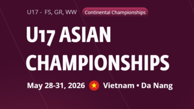 《組み合わせ・大会サイト》2026年U17アジア選手権・男子グレコローマン