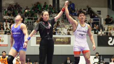 【2026年明治杯全日本選抜選手権・特集】優勝選手・プレーオフ勝者の声（男子フリースタイル57～70kg級）