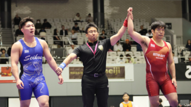 【2026年明治杯全日本選抜選手権・特集】優勝選手・プレーオフ勝者の声（男子グレコローマン77～130kg級）