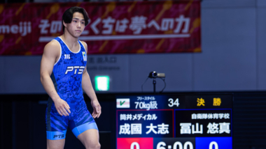 【2026年明治杯全日本選抜選手権・特集】世界の舞台で「水車落とし」が爆発するか！ “雑草選手”に希望と夢を与える冨山悠真（自衛隊）