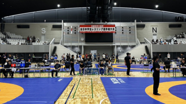 男子グレコローマンからスタート…8.20～23全日本学生選手権／大会スケジュール