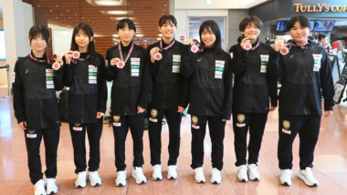 2026年U15アジア選手権（タイ）出場の女子チームが帰国