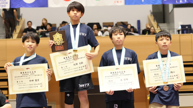 【写真集】2026年沼尻杯全国中学生選手権／男子フリースタイル・表彰式