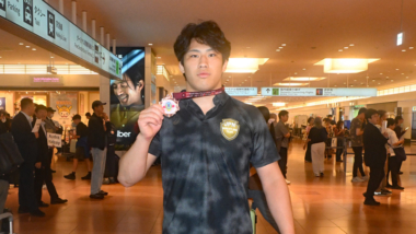 2026年U20アジア選手権（タイ）出場の男子グレコローマン・チームが帰国