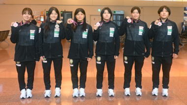 2026年U20アジア選手権（タイ）出場の女子選手が帰国