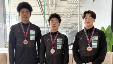 2026年U20アジア選手権（タイ）出場の男子フリースタイル・チームが帰国
