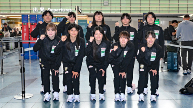 2026年U20アジア選手権（タイ）出場の女子チームが出発
