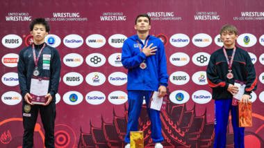 永井陸斗（日大）が銀、下田瑛太（日体大）が銅…2026年U20アジア選手権・第4日（男子フリースタイル）
