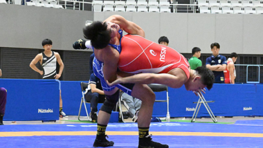 【写真集】2026年東日本学生選手権（春季）・選手権／男子グレコローマン決勝・表彰式