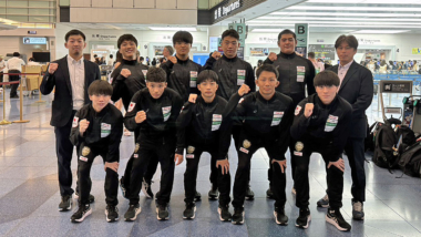 2026年U17世界選手権（アゼルバイジャン）出場の男子フリースタイル・チームが出発