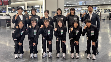 7.27～8.2 U17世界選手権（アゼルバイジャン）出場の女子チームが出発