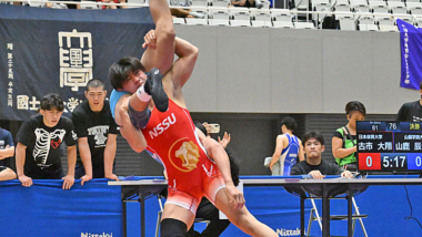 【写真集】2026年東日本学生選手権（春季）／新人戦・男子フリースタイルA決勝