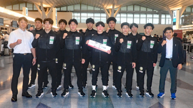2026年U20アジア選手権（タイ）出場の男子フリースタイル・チームが出発